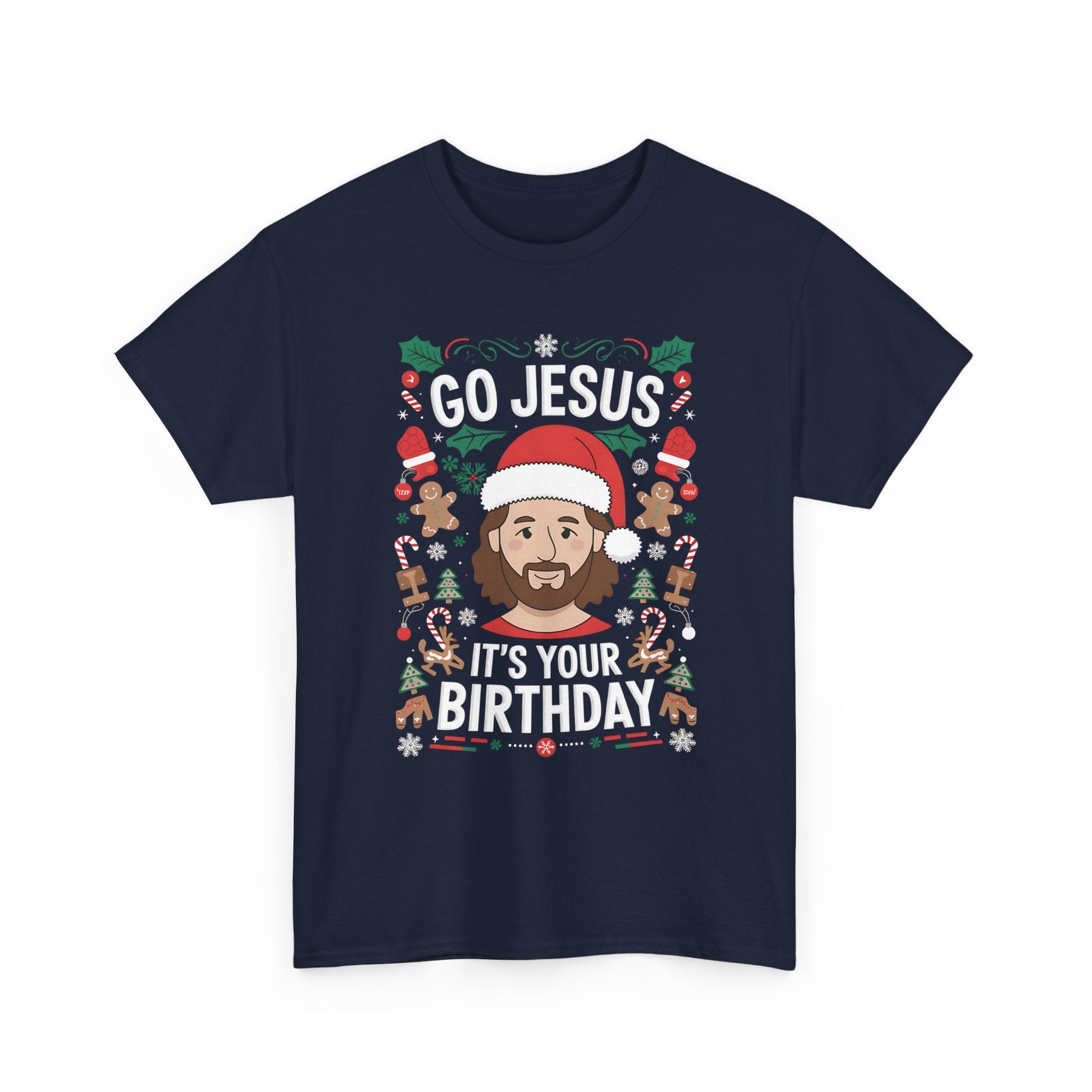 Go Jesus It’s Your Birthday Tee | Unisex Heavy Cotton Shirt for Christmas, Religious Celebrations, Birthday Parties, Holiday Gifts, and Fun [...]