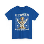 Heaven Worthy Is the Lamb Tee - Religious Apparel, Spiritual Gifts, Christian T-Shirt, Inspirational Clothing