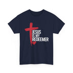 Jesus Is My Redeemer Christian T-Shirt, Bold Cross & Heart Faith Graphic Tee, Jesus is My Redeemer Graphic Shirt, Inspirational Gift for Believers, Casual [...]