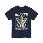 Heaven Worthy Is the Lamb Tee - Religious Apparel, Spiritual Gifts, Christian T-Shirt, Inspirational Clothing