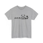 Nativity Scene Christmas Tee, Christmas Gift, Holiday Shirt, Faith-Based Apparel, Religious Clothing, Family Gathering Outfit