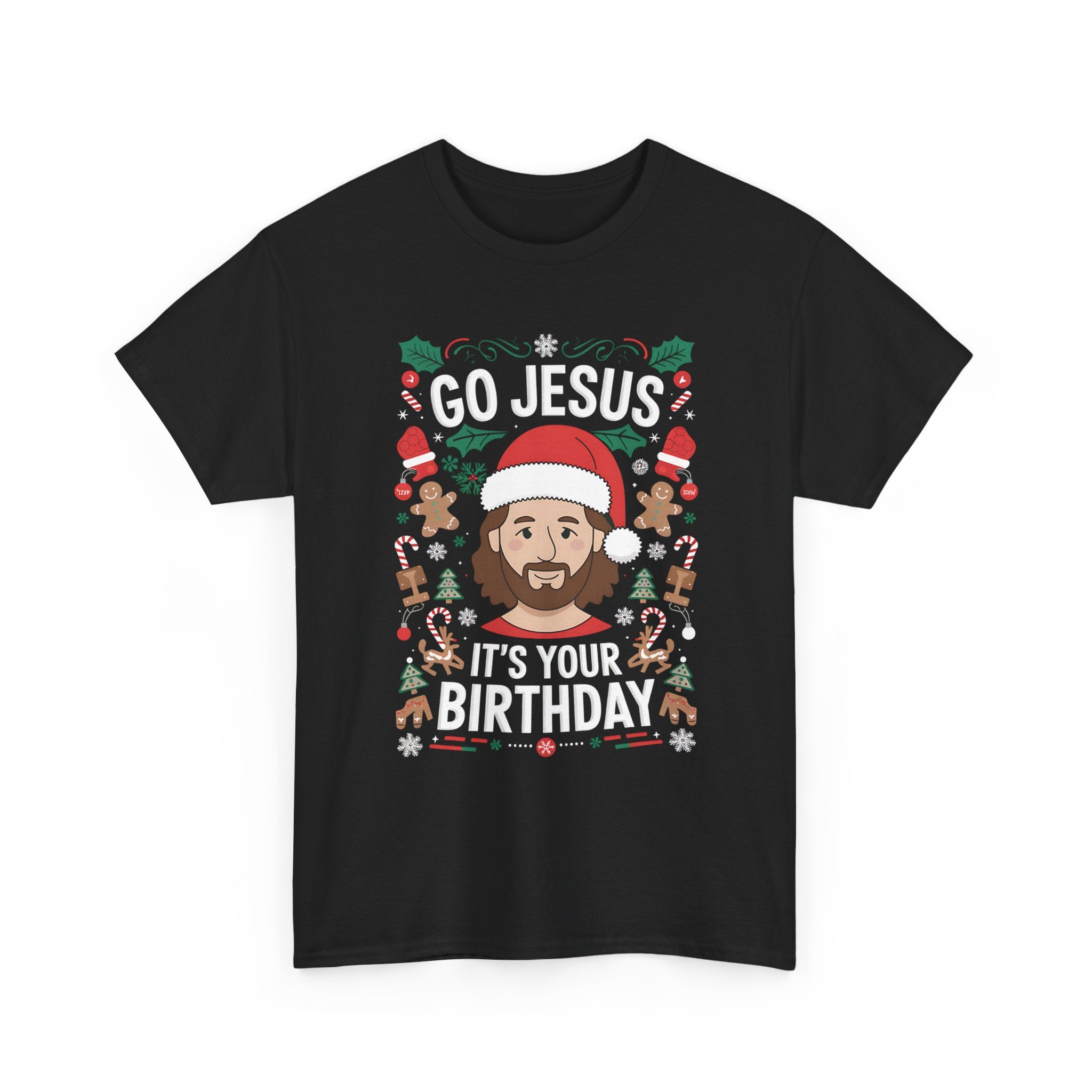 Go Jesus It’s Your Birthday Tee | Unisex Heavy Cotton Shirt for Christmas, Religious Celebrations, Birthday Parties, Holiday Gifts, and Fun [...]