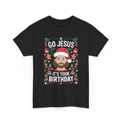 Go Jesus It’s Your Birthday Tee | Unisex Heavy Cotton Shirt for Christmas, Religious Celebrations, Birthday Parties, Holiday Gifts, and Fun [...]