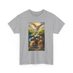 Blessed Are Those Who Hunger T-Shirt – Matthew 5:6 Christian Faith Tee, Spiritual Tee, Angel Shirt, Faith-Based Apparel, Religious Gift