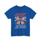 America Needs Jesus Tee with 'America Needs Jesus' Design - Faith-Based Gift, Christian Apparel, Inspirational Shirt, Holiday Wear, [...]