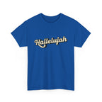 Hallelujah Praise and Worship Christian Faith Tee, Inspirational T-Shirt, Faith-Based Apparel, Church Outing Wear, Christian Gift, Everyday Comfort