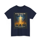 In the Twinkling of an Eye Christian Rapture T-Shirt, Faith Shirt, Unisex Cotton T-Shirt, Bible Verse Apparel, Spiritual Gift, Casual Wear, Religious Top