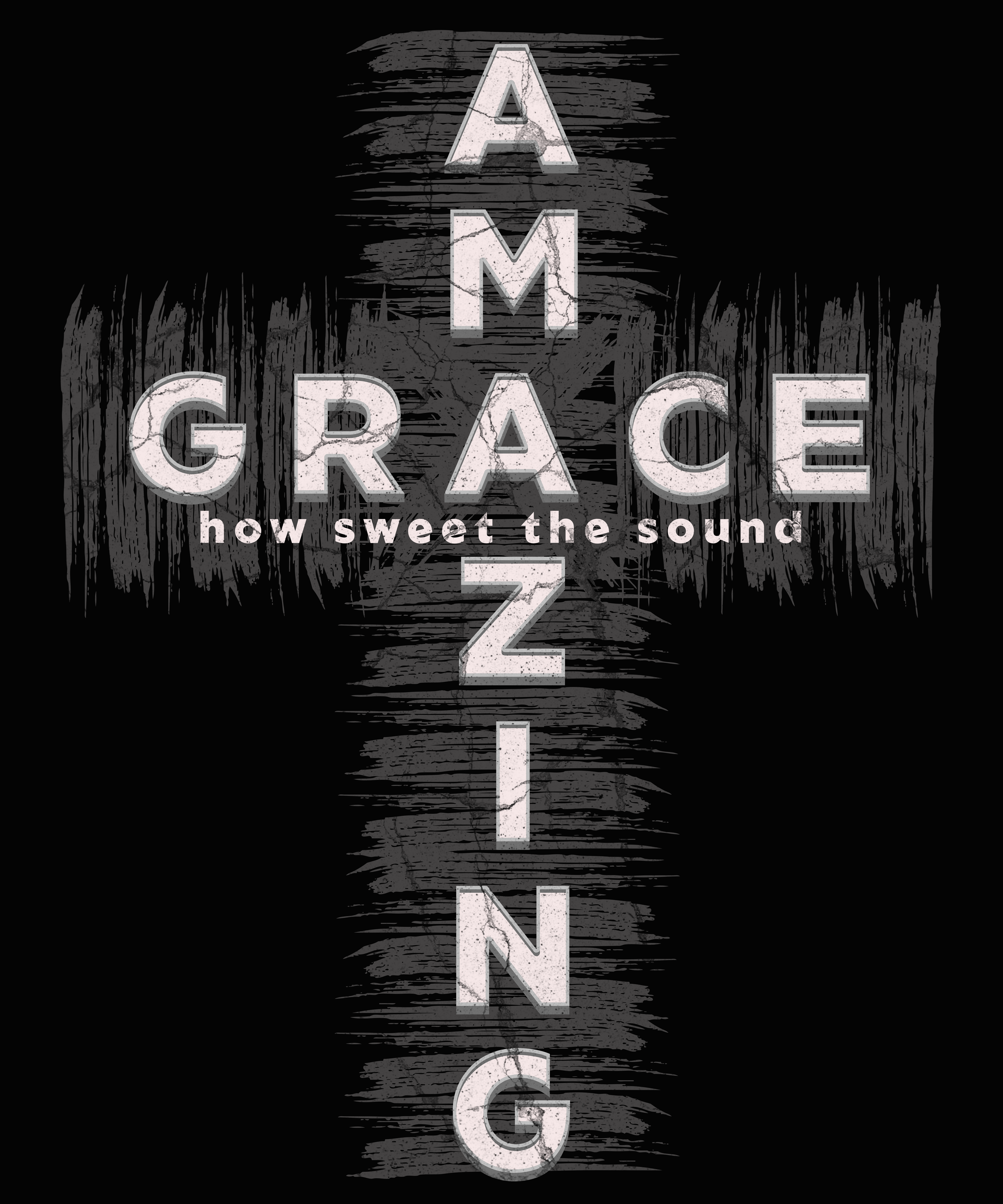 Amazing Grace PNG Digital Download