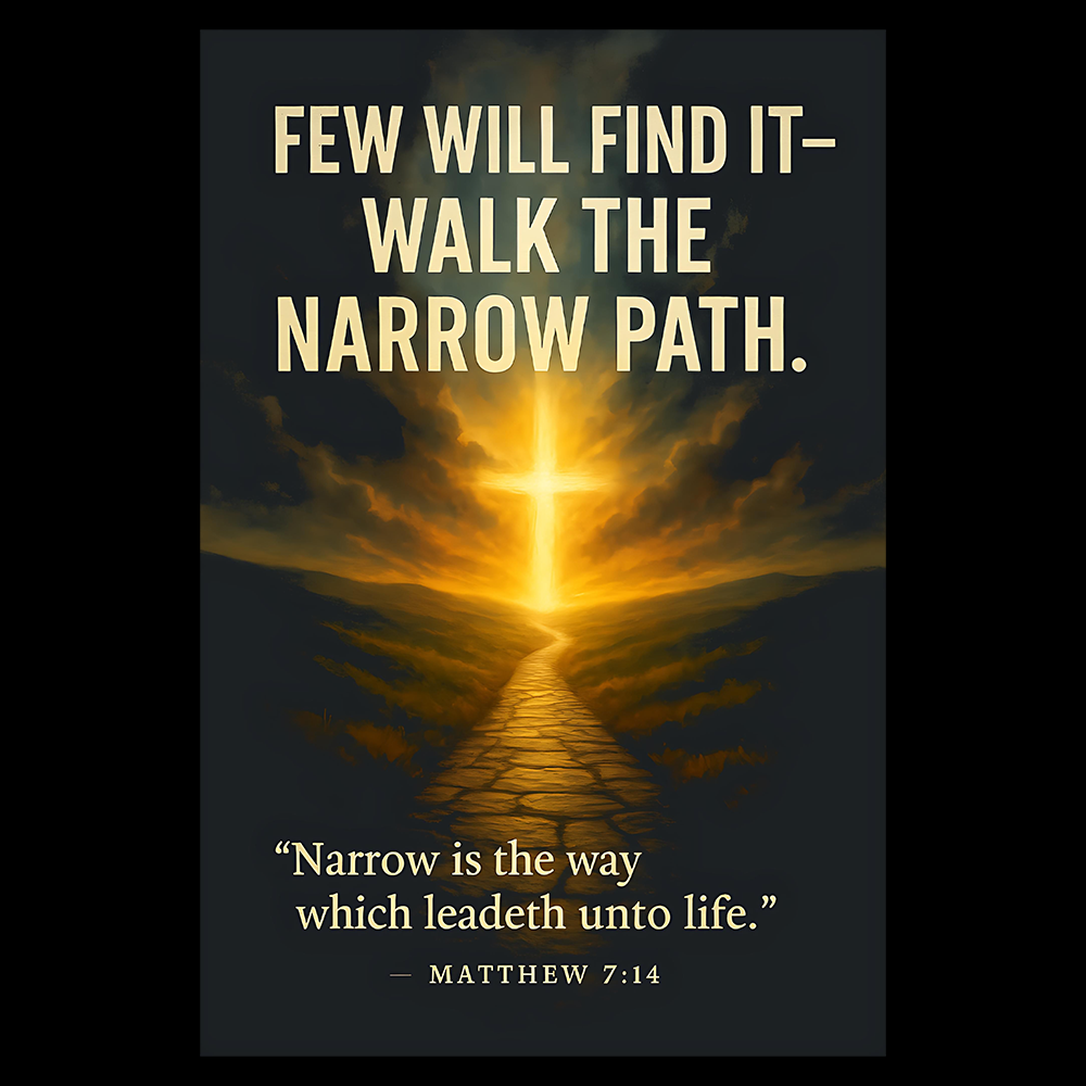 Few Will Find It - Walk the Narrow Path Digital Download