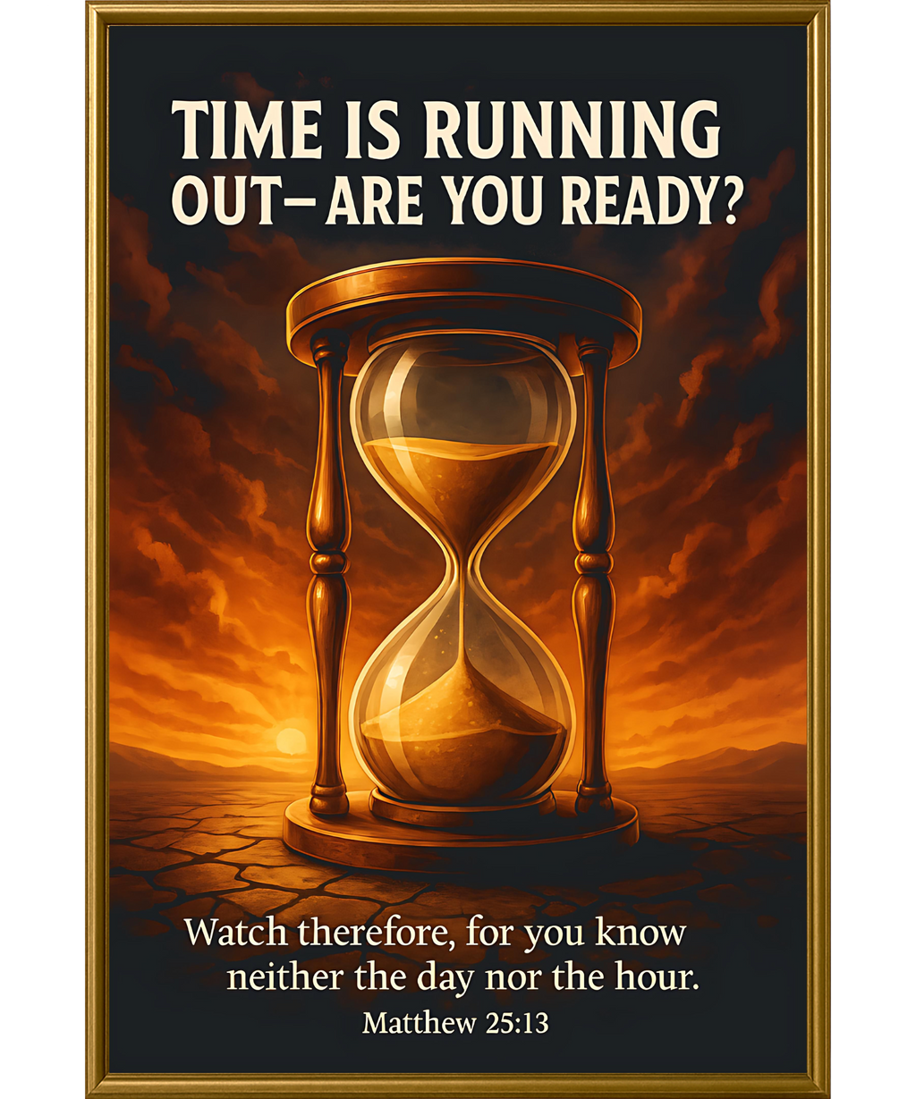 Time is Running Out -  Are Your Ready Digital Download