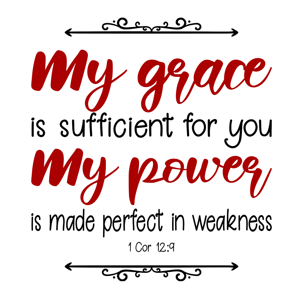 My Grace is Sufficient For You Digital Download