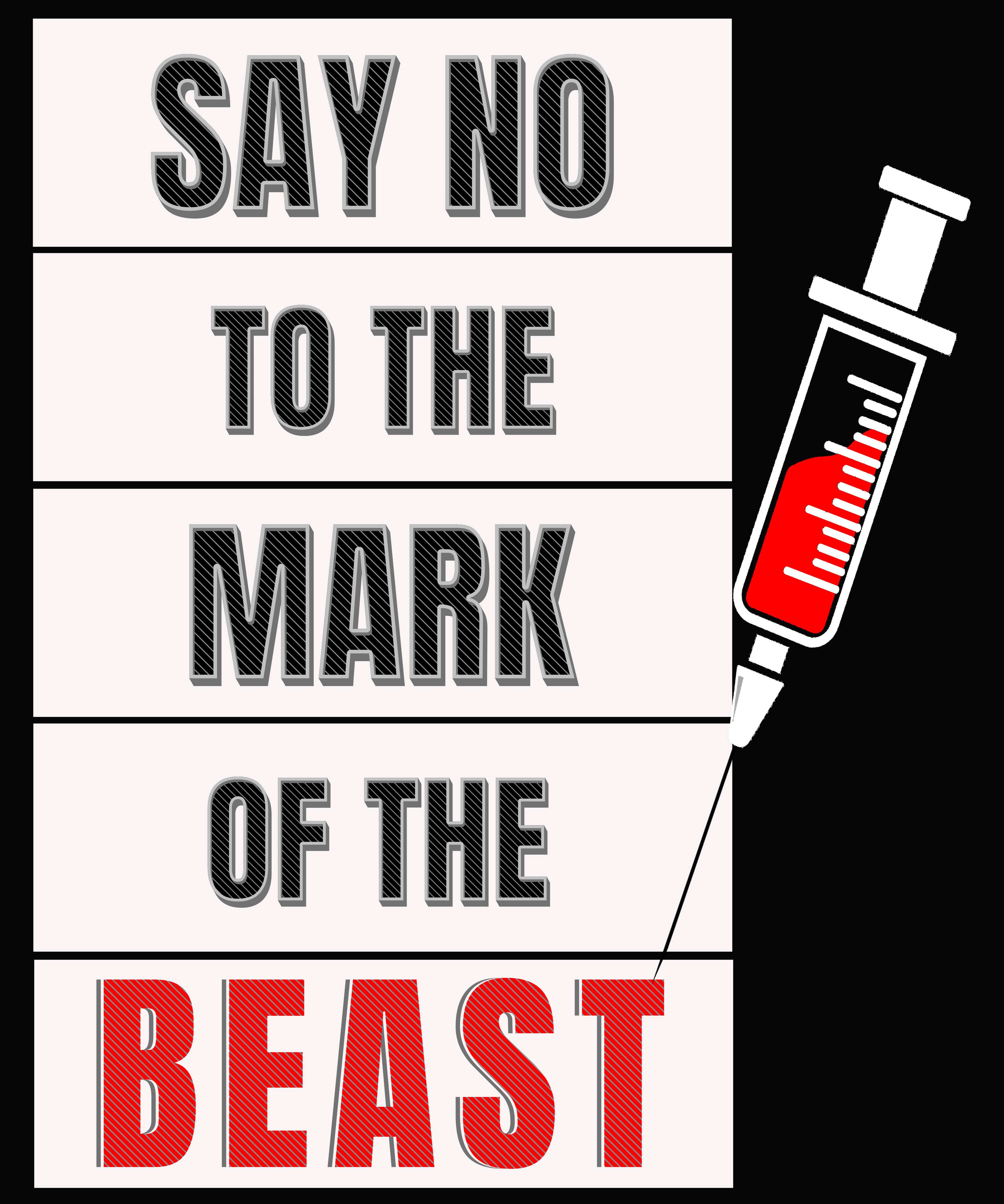 So No To The Mark Of The Beast Digital Download