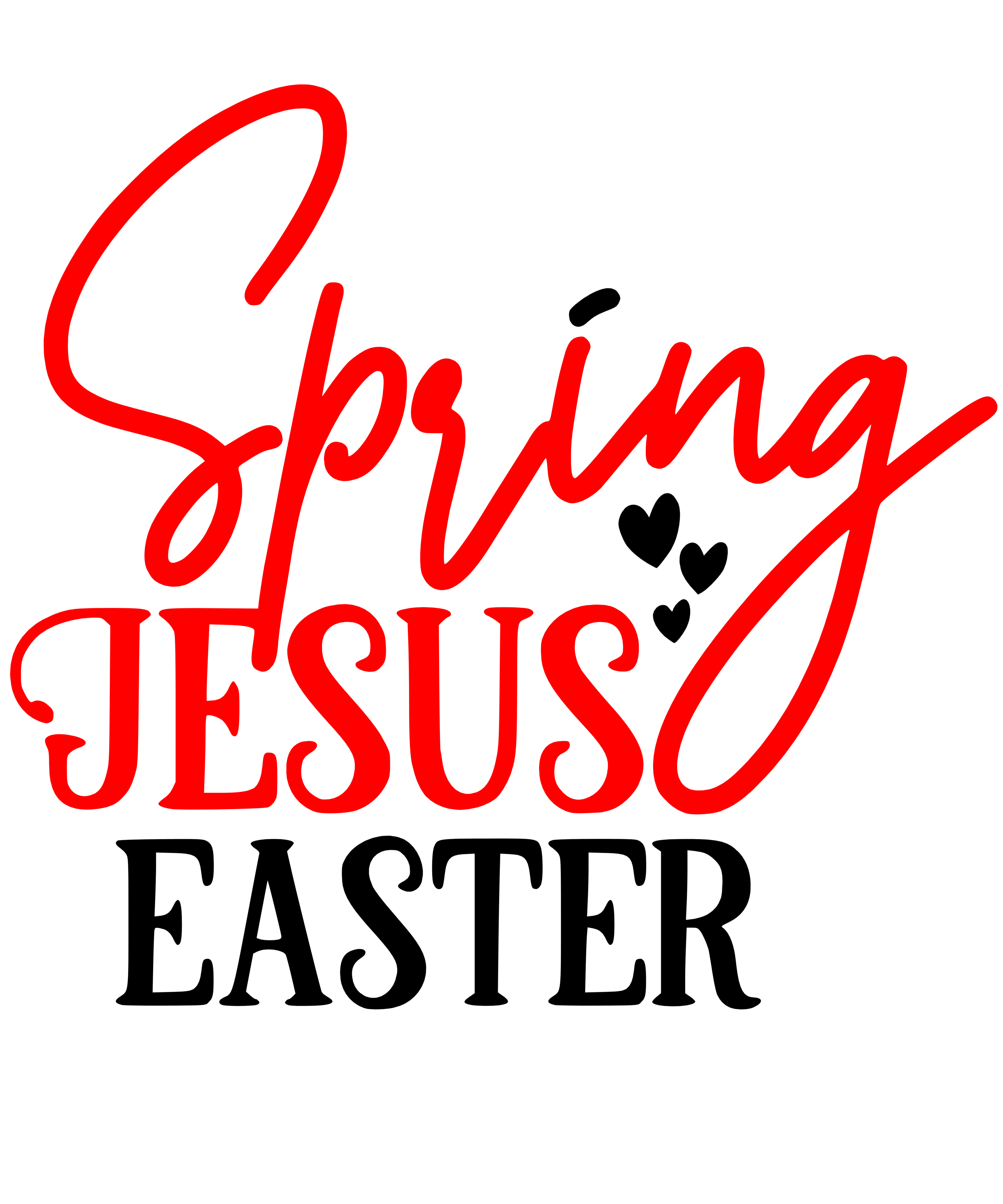 Spring Jesus Easter PNG Digital Download