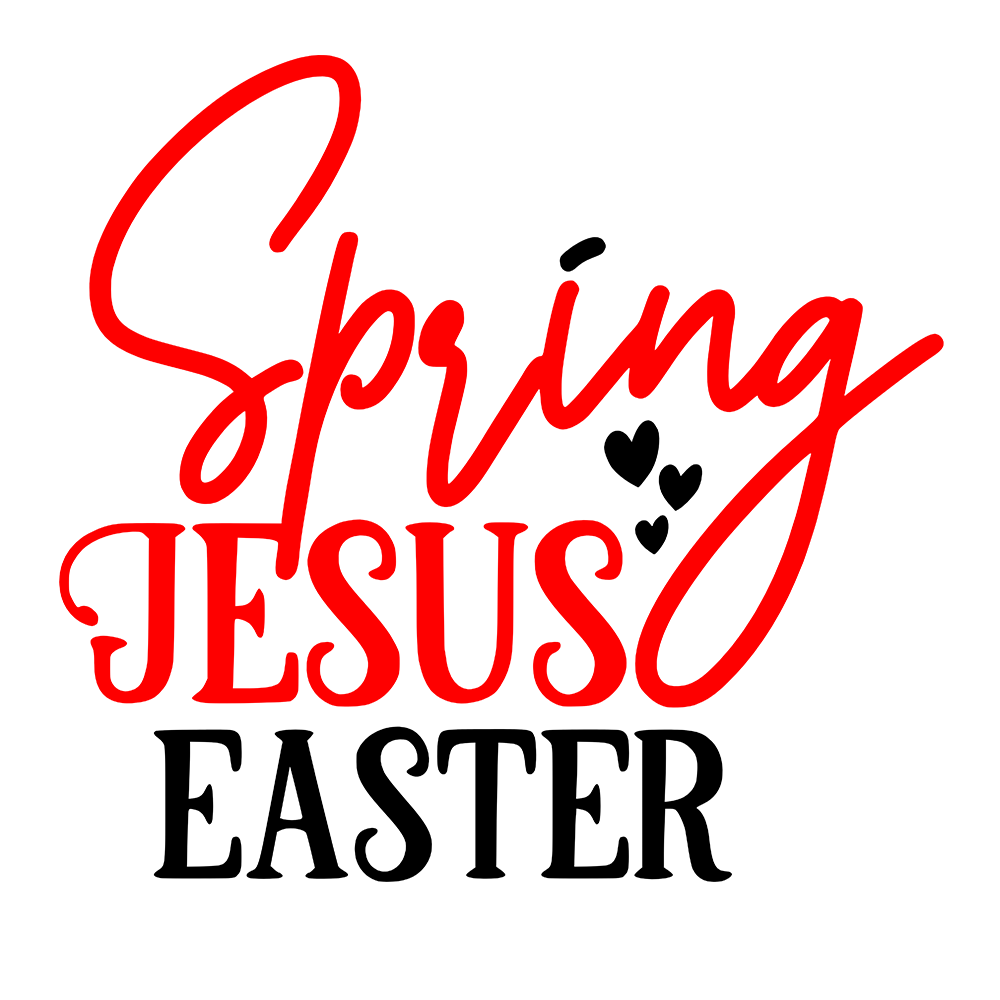 Spring Jesus Easter PNG Digital Download