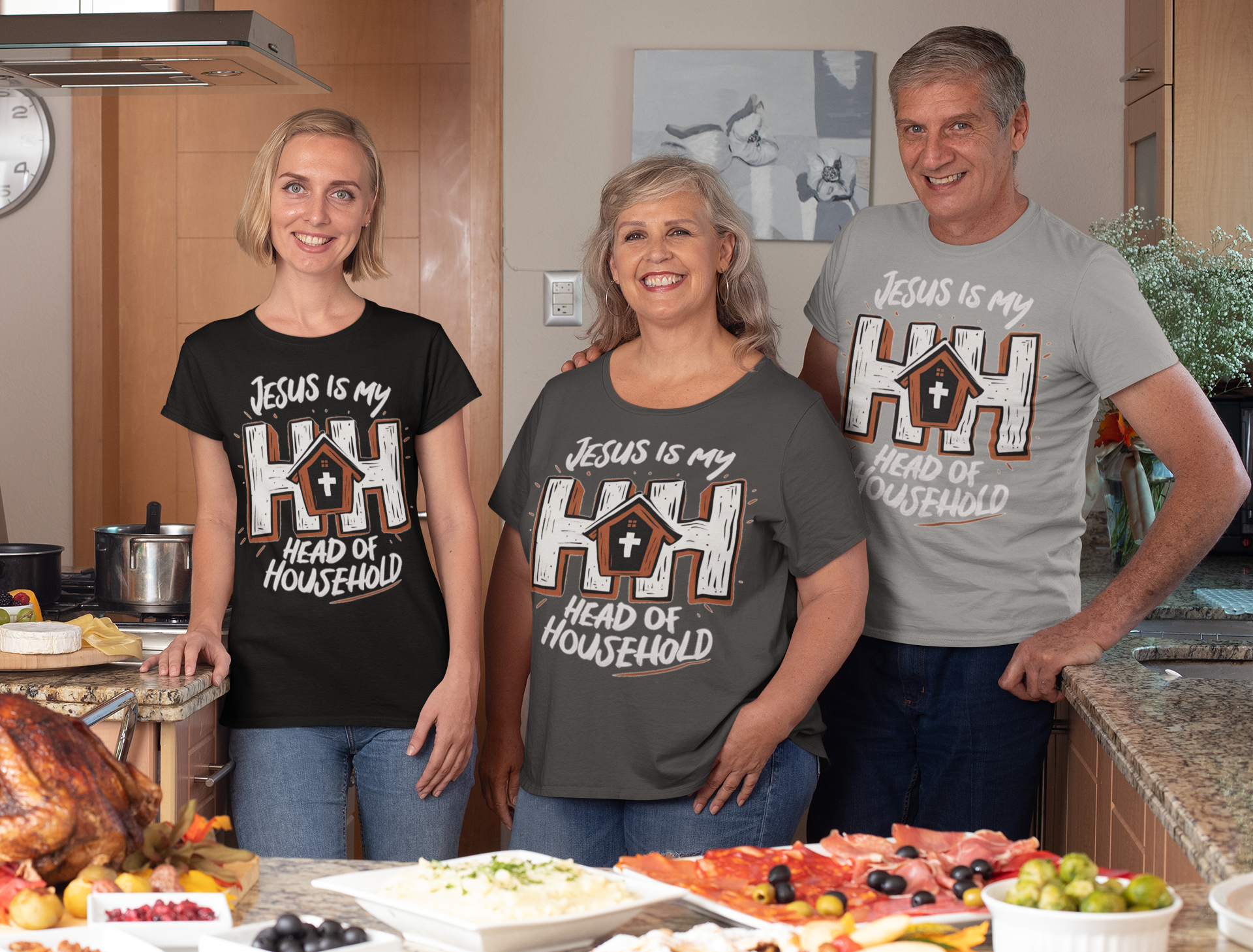 Jesus is My Head of Household Christian T-Shirt, Perfect for Religious Gatherings, Family Events, Church Outings, Christian Gifts, Casual Wear, Inspirational [...]